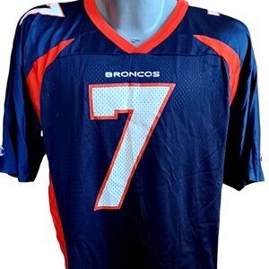 men's XL 44 Vtg Champion Denver Broncos Elway #7 NFL Jersey Mexico 1990's